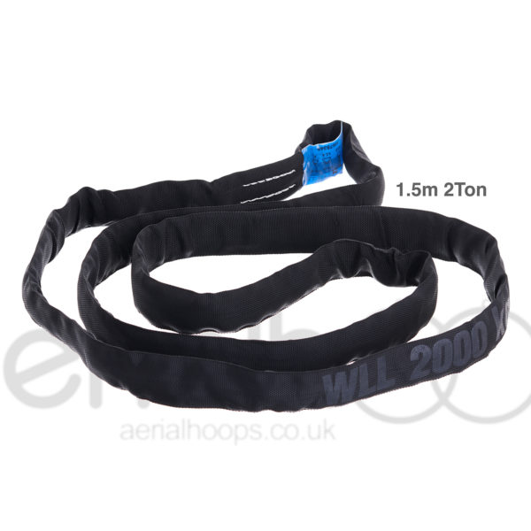 Bundle Single point aerial hoop or lyra 85cm OD Black with