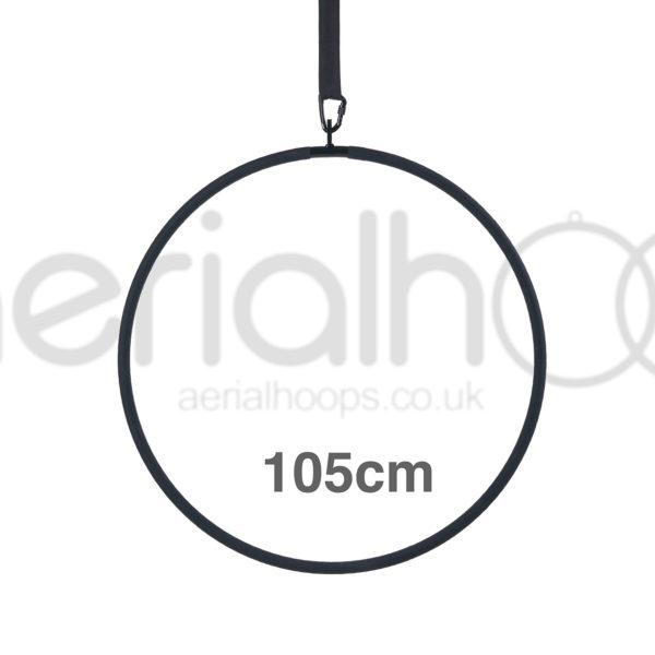 105cm aerial hoop lyra circus black