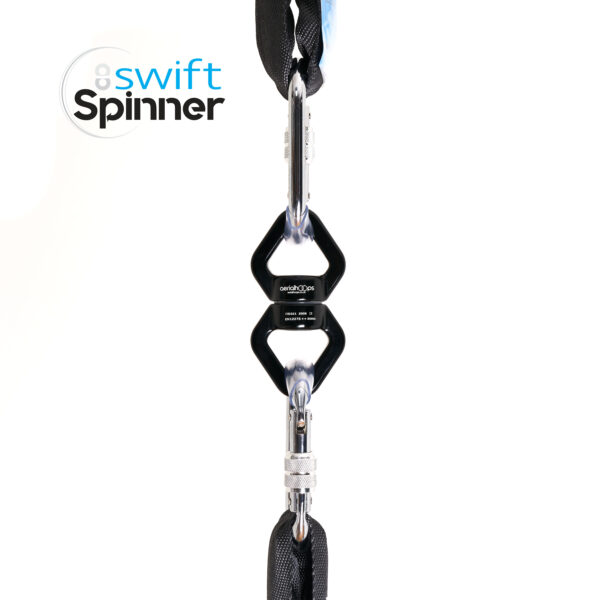 Aerial Swivel Swift Spinner 360 Black 25kn