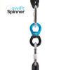 Aerial Swivel Swift Spinner 360 Blue Black 30kn